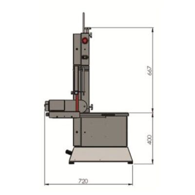 TES-200 Et ve Kemik Testeresi